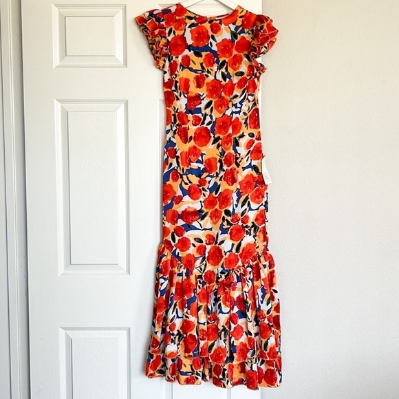 NWT Never Fully Dressed Frieda Maxi Ruffled Dress - Picture 3 of 10